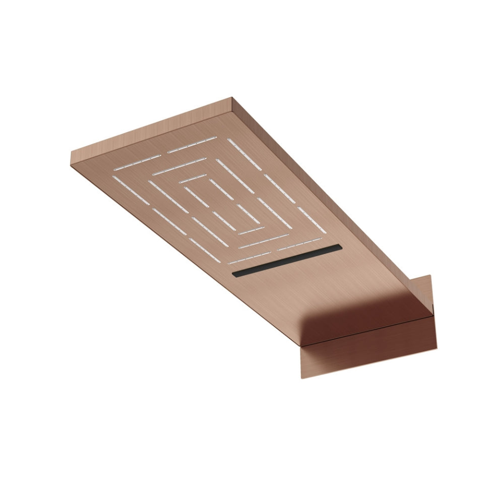 Jaquar Water Fall Overhead Shower - Antique Copper