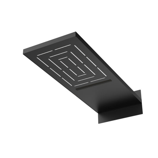 Jaquar Water Fall Overhead Shower - Black Matt