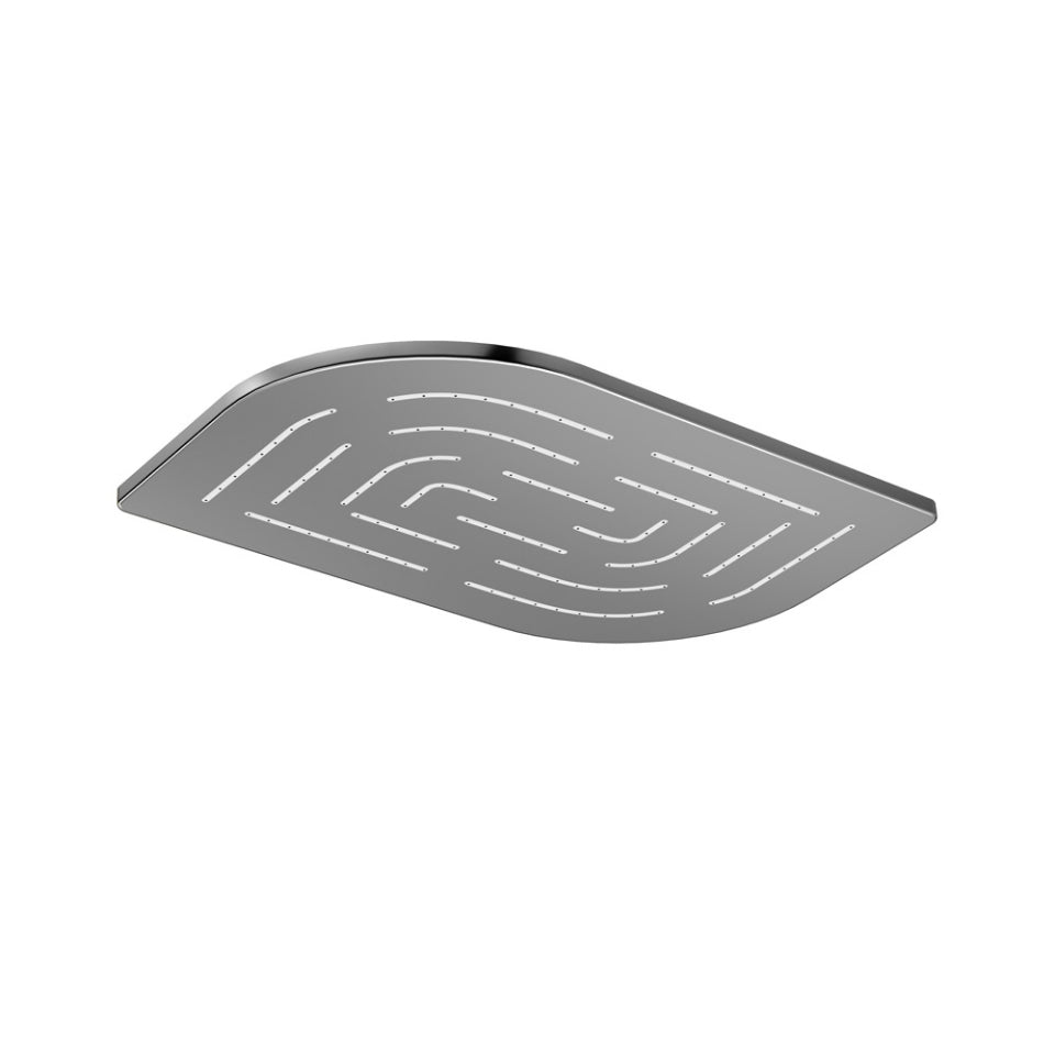 Jaquar Alive Maze Overhead Shower - Black Chrome