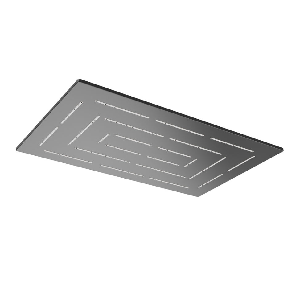 Jaquar Maze Overhead Shower - Black Chrome