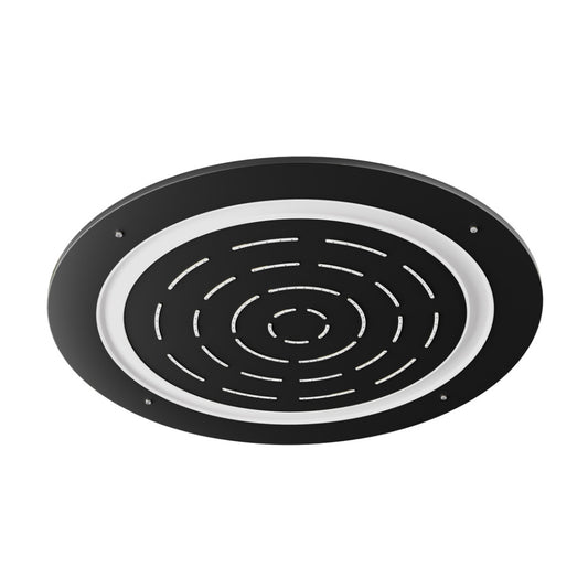Jaquar Maze Prime Round Shape Single Function Shower - Black Matt