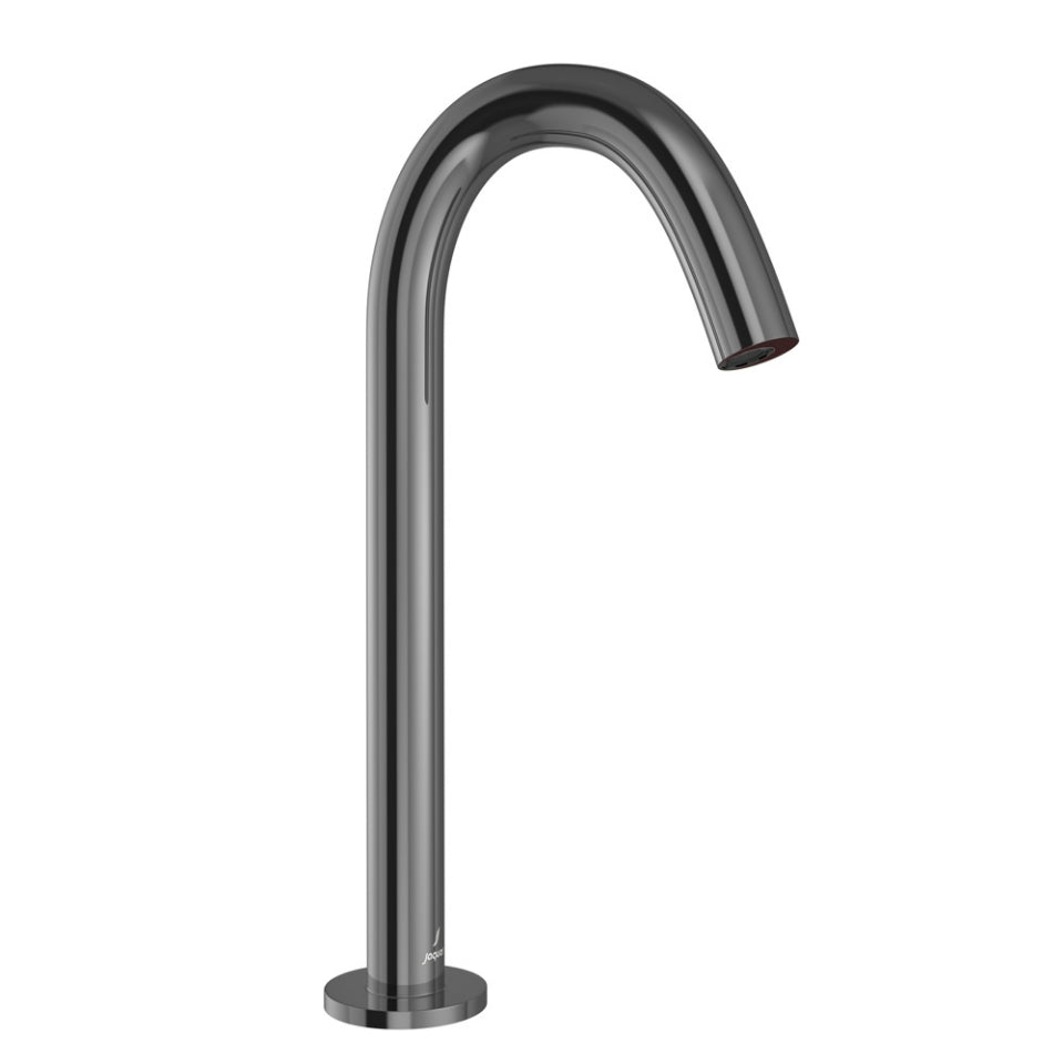 Jaquar Blush Tall Boy Deck Mounted Sensor faucet- Black Chrome - Black Chrome
