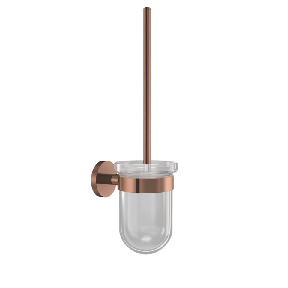 Jaquar Continental W.C. Brush Holder - Blush Gold Bright PVD
