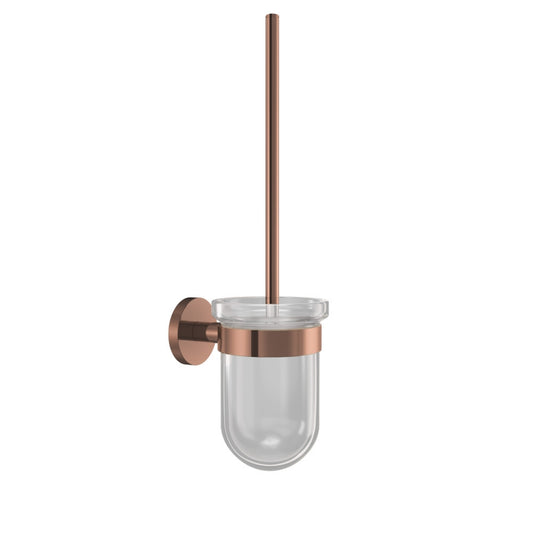 Jaquar Continental W.C. Brush Holder - Blush Gold Bright PVD
