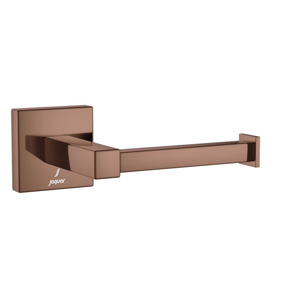 Jaquar Kubix Prime Spare Toilet Roll holder - Blush Gold Bright PVD