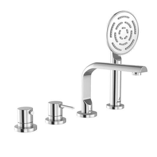 Jaquar Florentine Prime 4-Hole Thermostatic Bath & Shower Mixer - Chrome