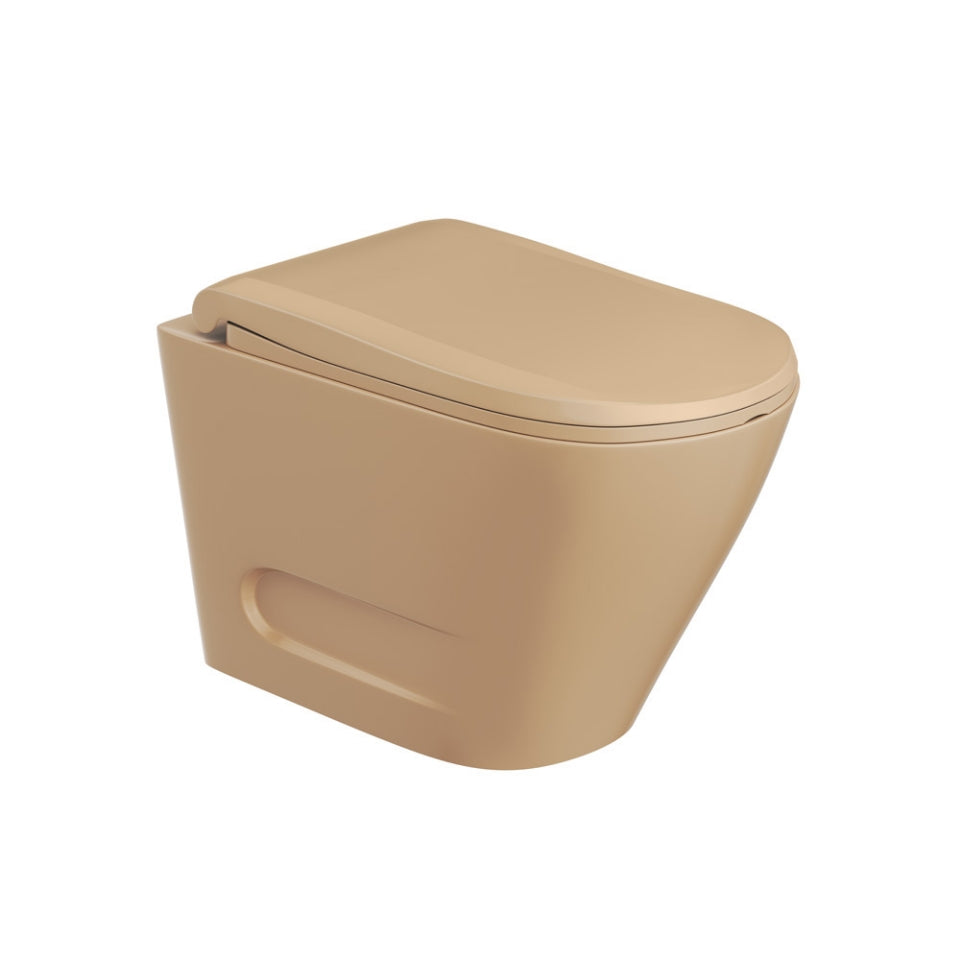 Jaquar Opal Prime Rimless Blind Installation Wall Hung WC - Beige Matt