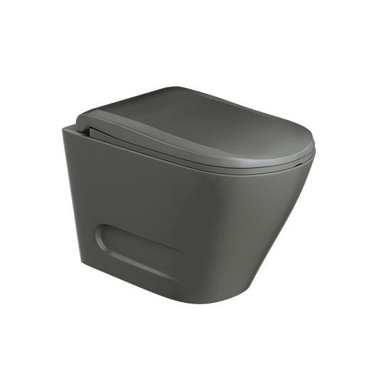 Jaquar Opal Prime Rimless Blind Installation Wall Hung WC - Grey Matt