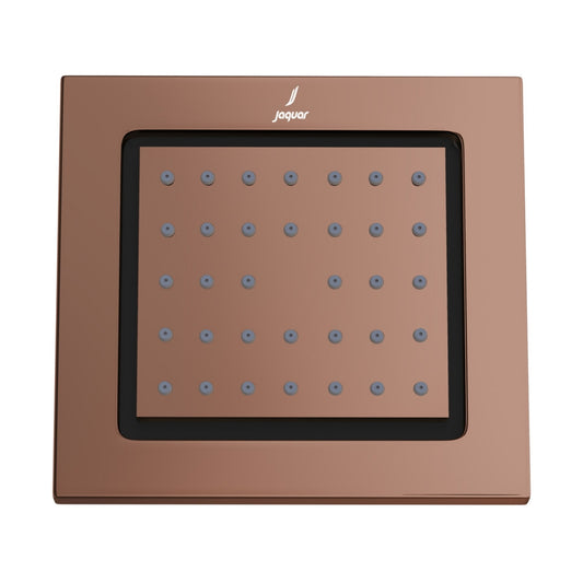 Jaquar Body Shower 130x120mm Rectangular Shape - Blush Gold Bright PVD
