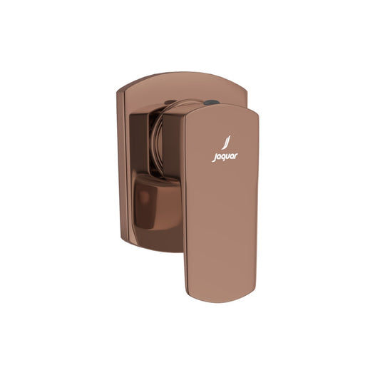 Jaquar Kubix Prime Exposed Part Kit of Concealed Stop Cock & Flush Cock - Blush Gold Bright PVD