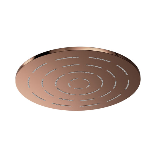 Jaquar Round ShapeMaze Overhead Shower - Blush Gold Bright PVD