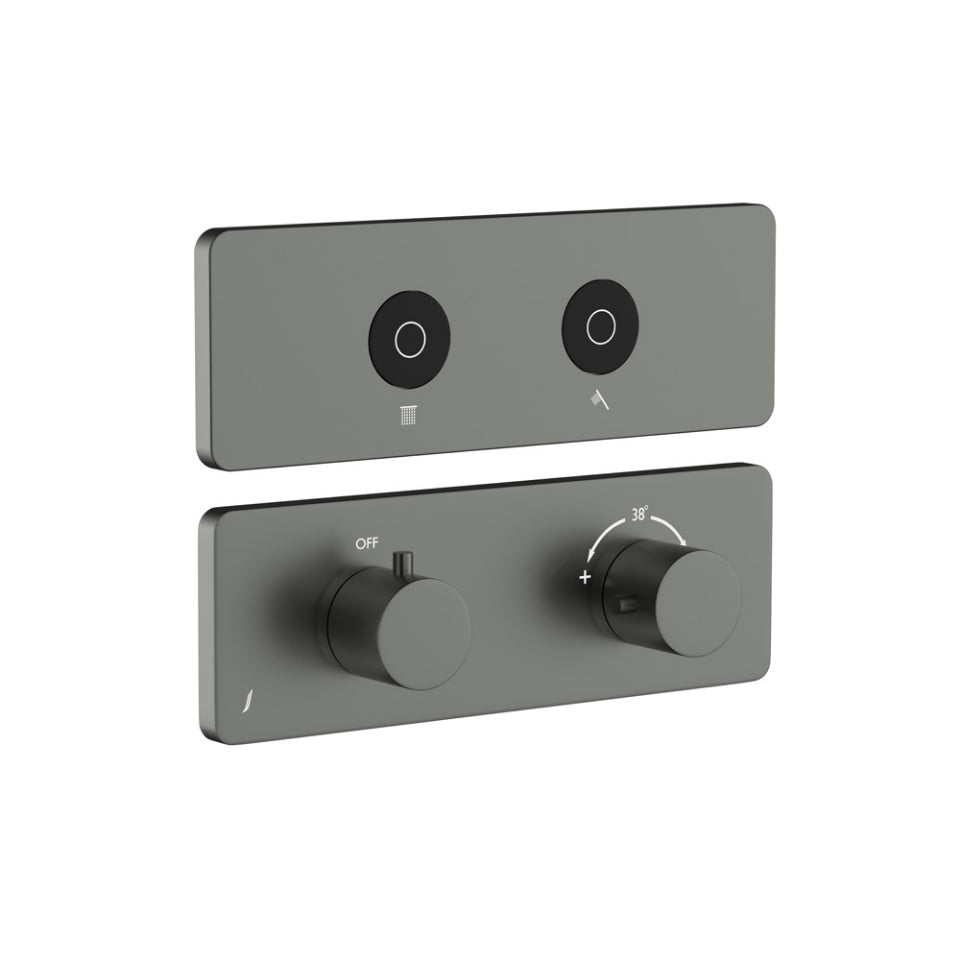 Jaquar Exposed Part Kit of Cloud Touch Shower System - Graphite