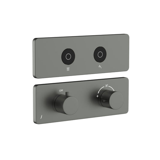 Jaquar Exposed Part Kit of Cloud Touch Shower System - Graphite