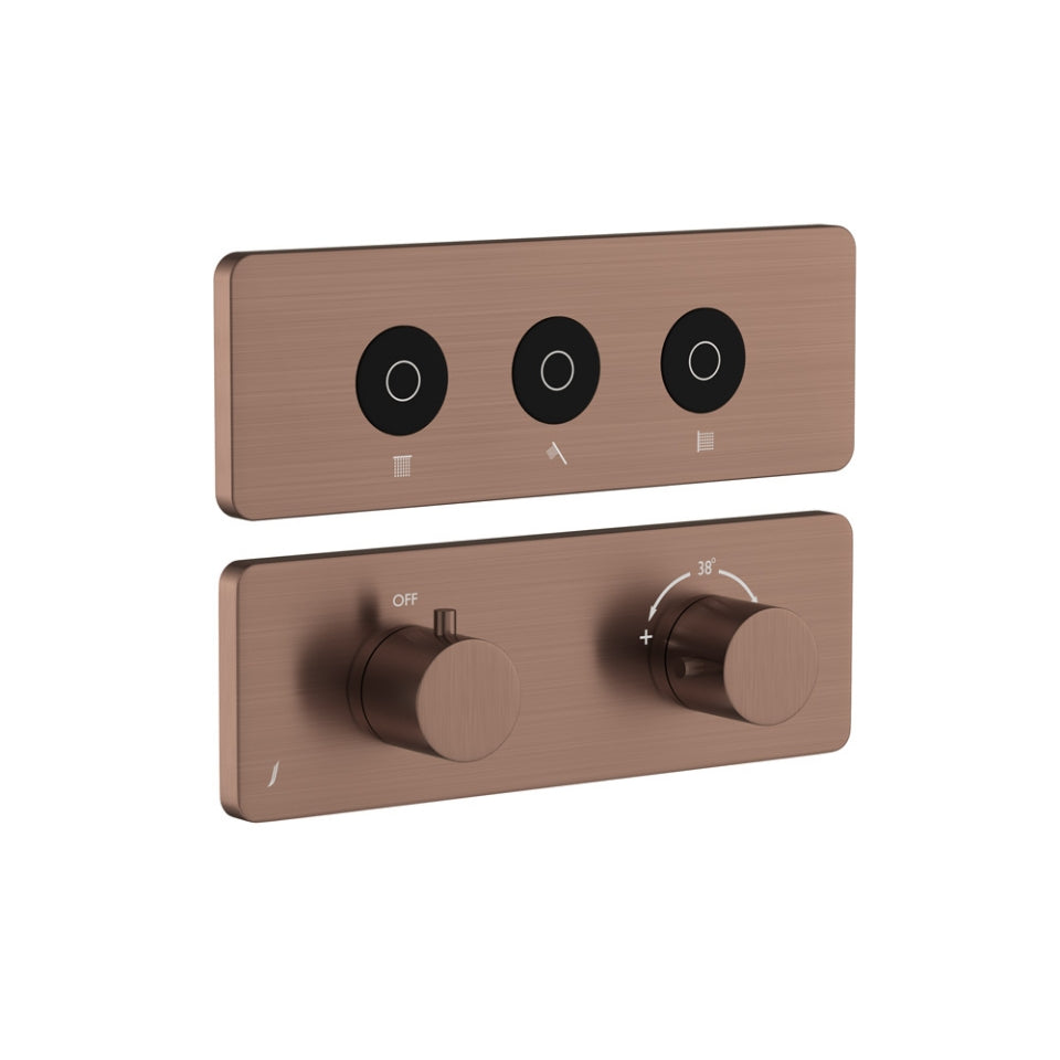 Jaquar Exposed Part Kit of Cloud Touch Shower System - Antique Copper