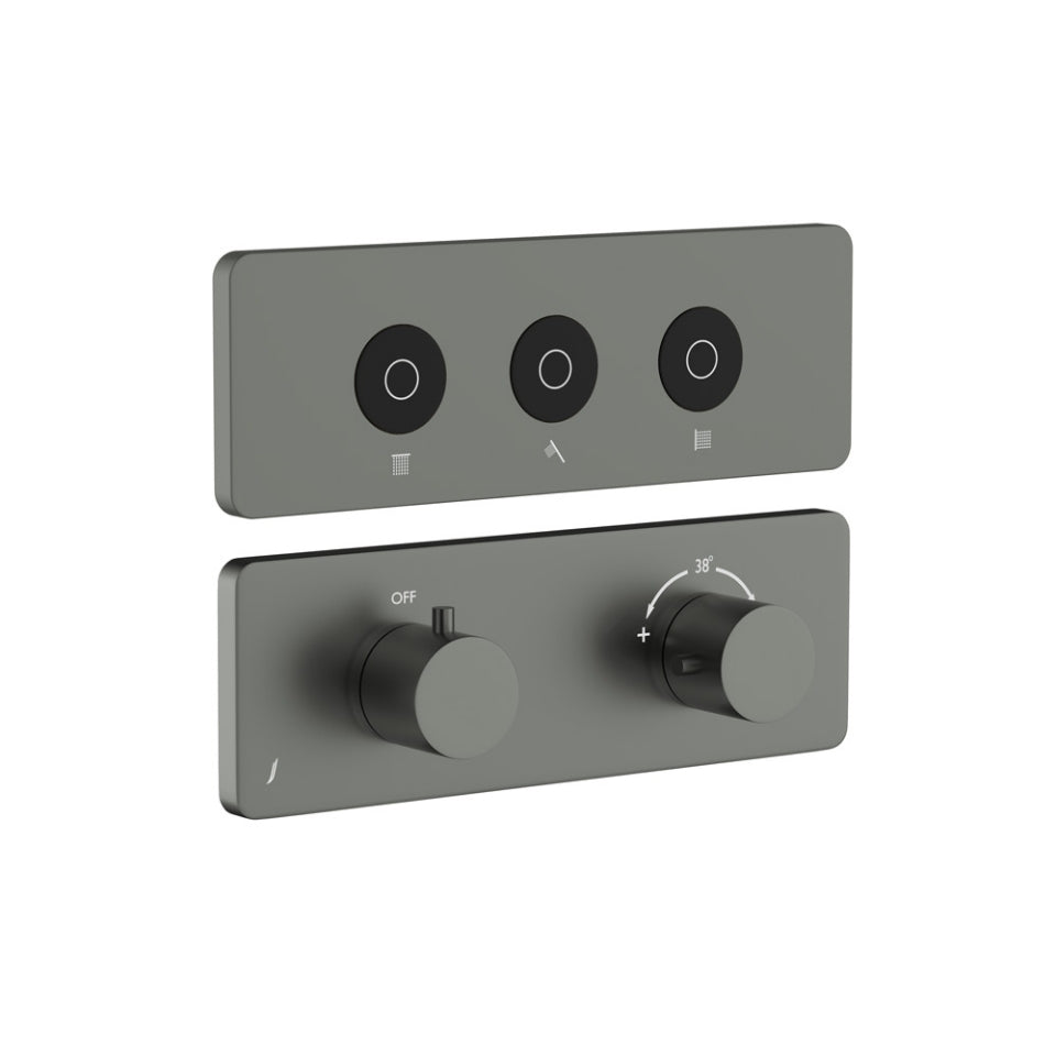 Jaquar Exposed Part Kit of Cloud Touch Shower System - Graphite