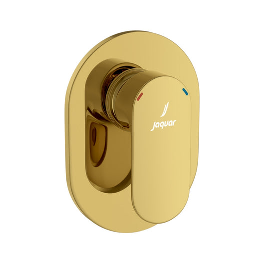 Jaquar Opal Prime Single Lever Concealed Manual Shower Valve - Gold Bright PVD