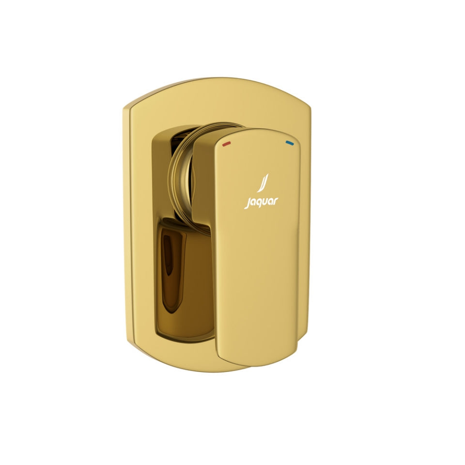 Jaquar Kubix Prime Single Lever Concealed Deusch Mixer - Gold Bright PVD