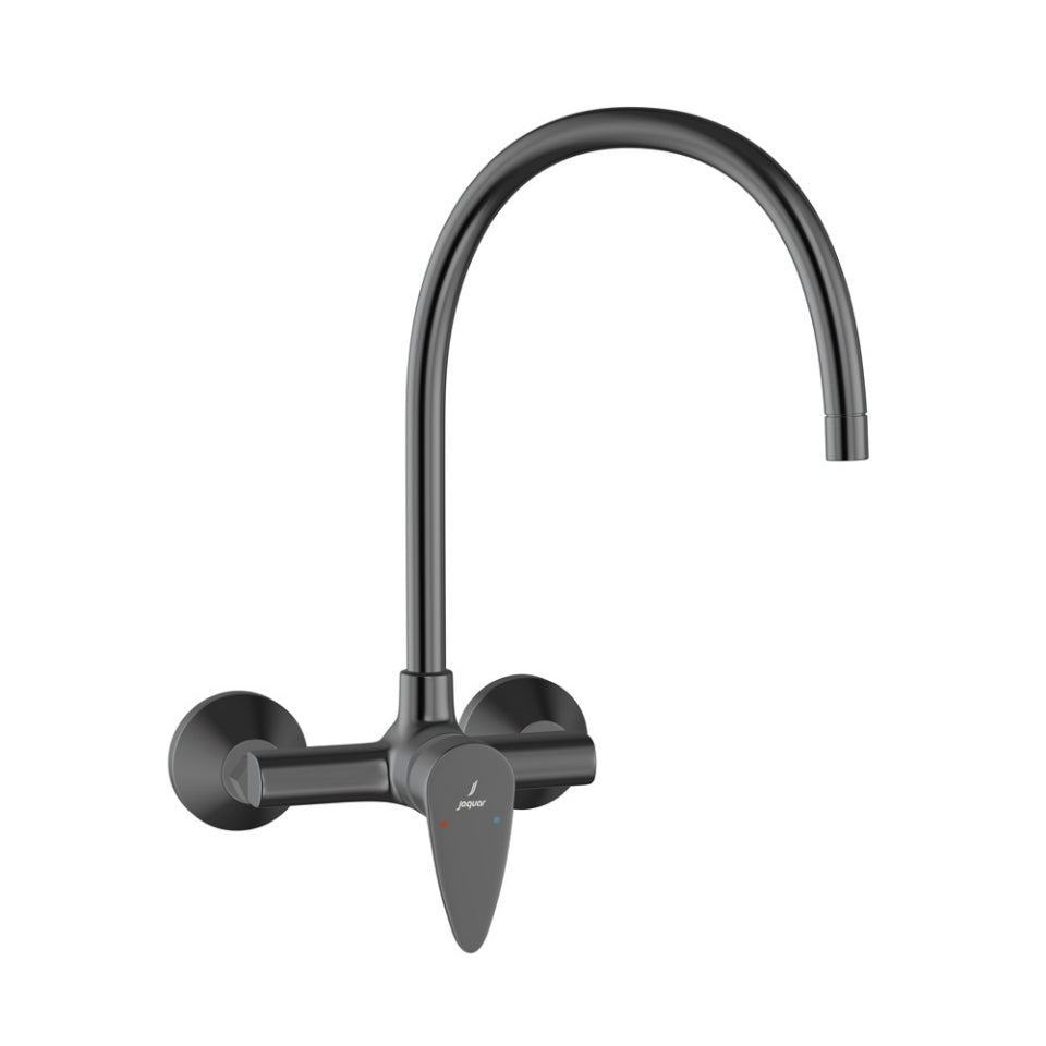 Jaquar Vignette Prime Single Lever Sink Mixer - Black Chrome