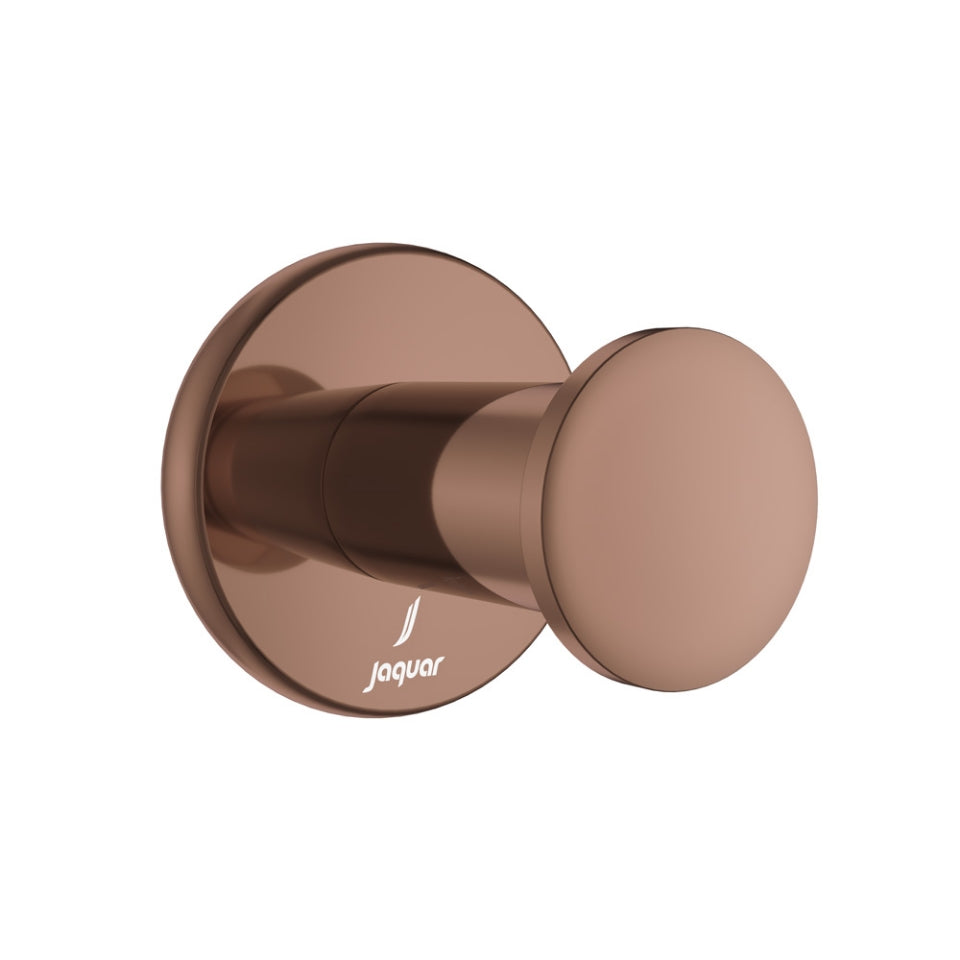 Jaquar Continental Robe Hook - Blush Gold Bright PVD