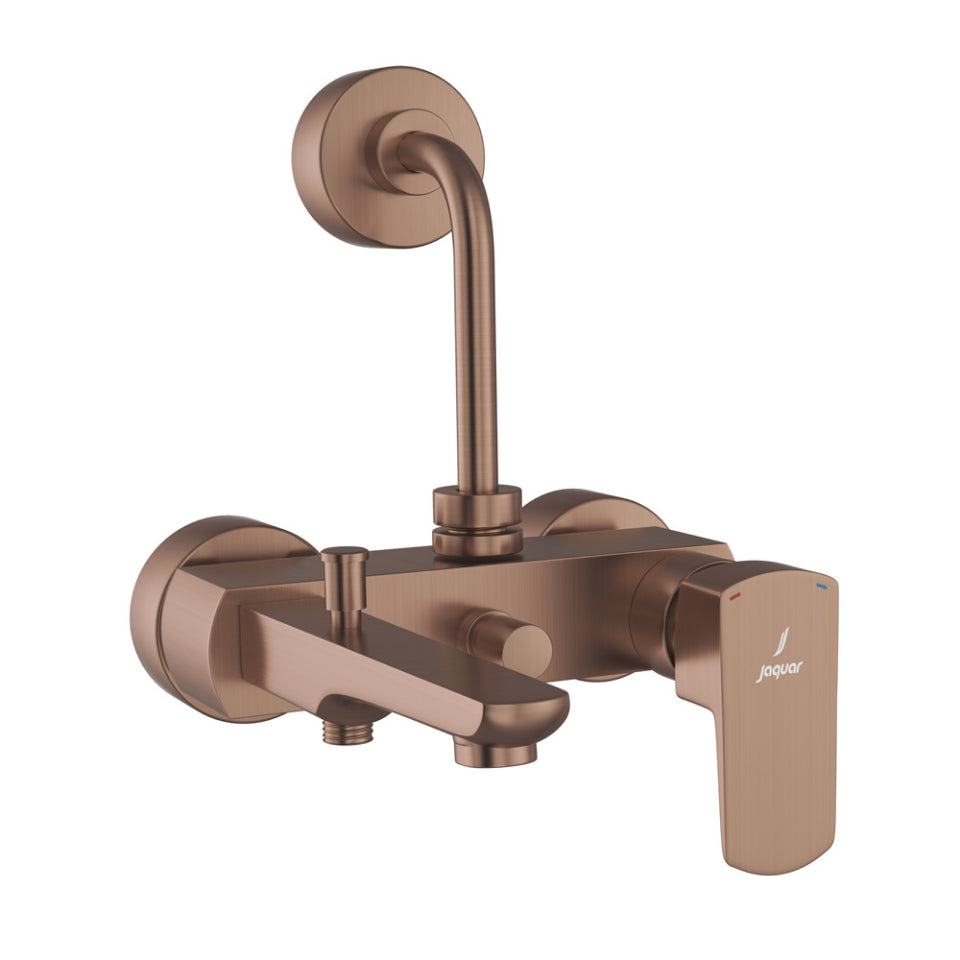 Jaquar Kubix Prime Single Lever Wall Mixer 3-in-1 System - Antique Copper