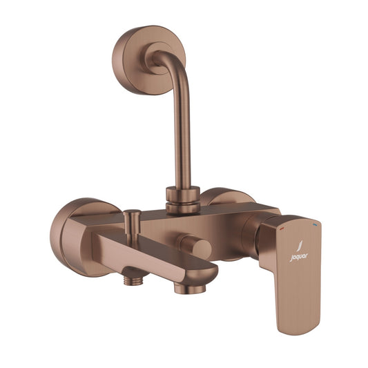 Jaquar Kubix Prime Single Lever Wall Mixer 3-in-1 System - Antique Copper