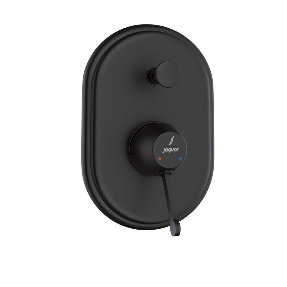 Jaquar Queens Prime Single Lever Concealed Diverter - Black Matt