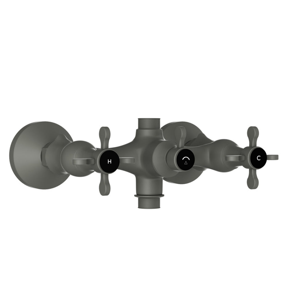 Jaquar Queens Prime Exposed Wall Mixer - Graphite