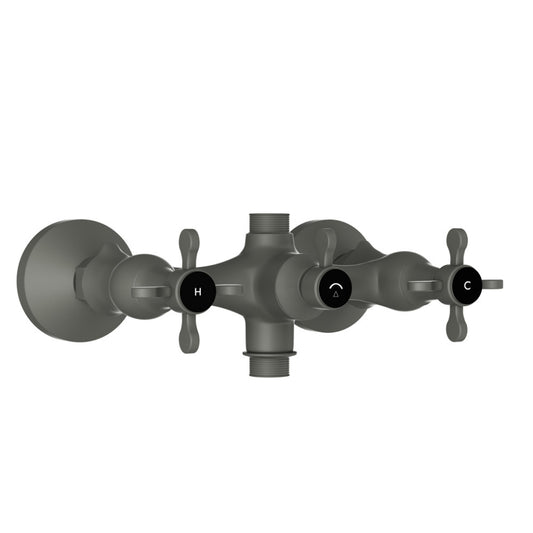 Jaquar Queens Prime Exposed Wall Mixer - Graphite