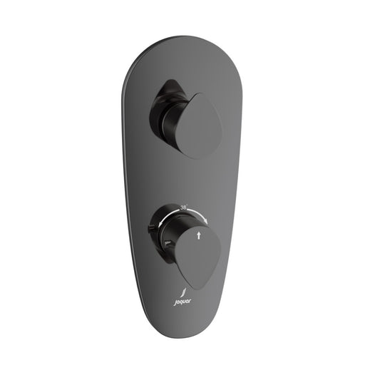 Jaquar Vignette Prime Thermostatic Shower Mixer - Black Chrome