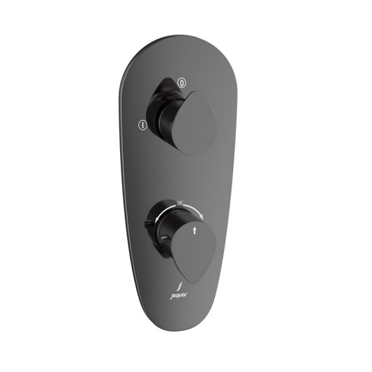 Jaquar Vignette Prime Aquamax Thermostatic Shower Mixer - Black Chrome