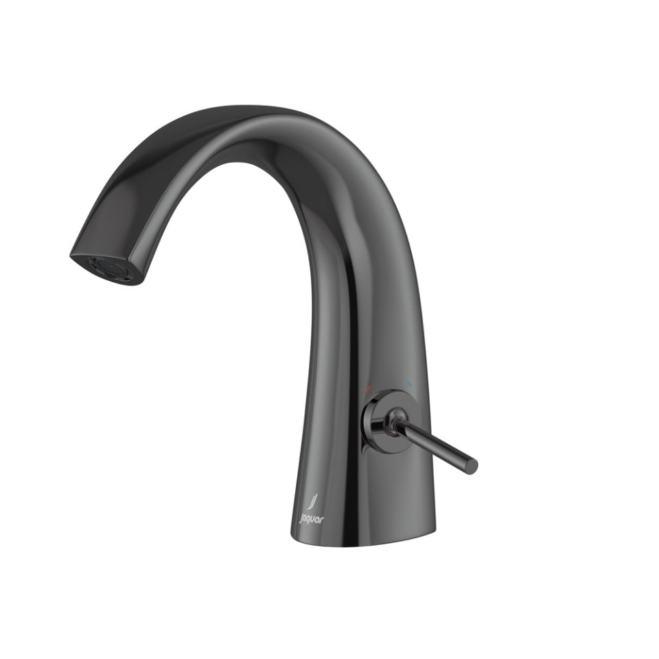 Jaquar Joystick Basin Mixer - Black Chrome