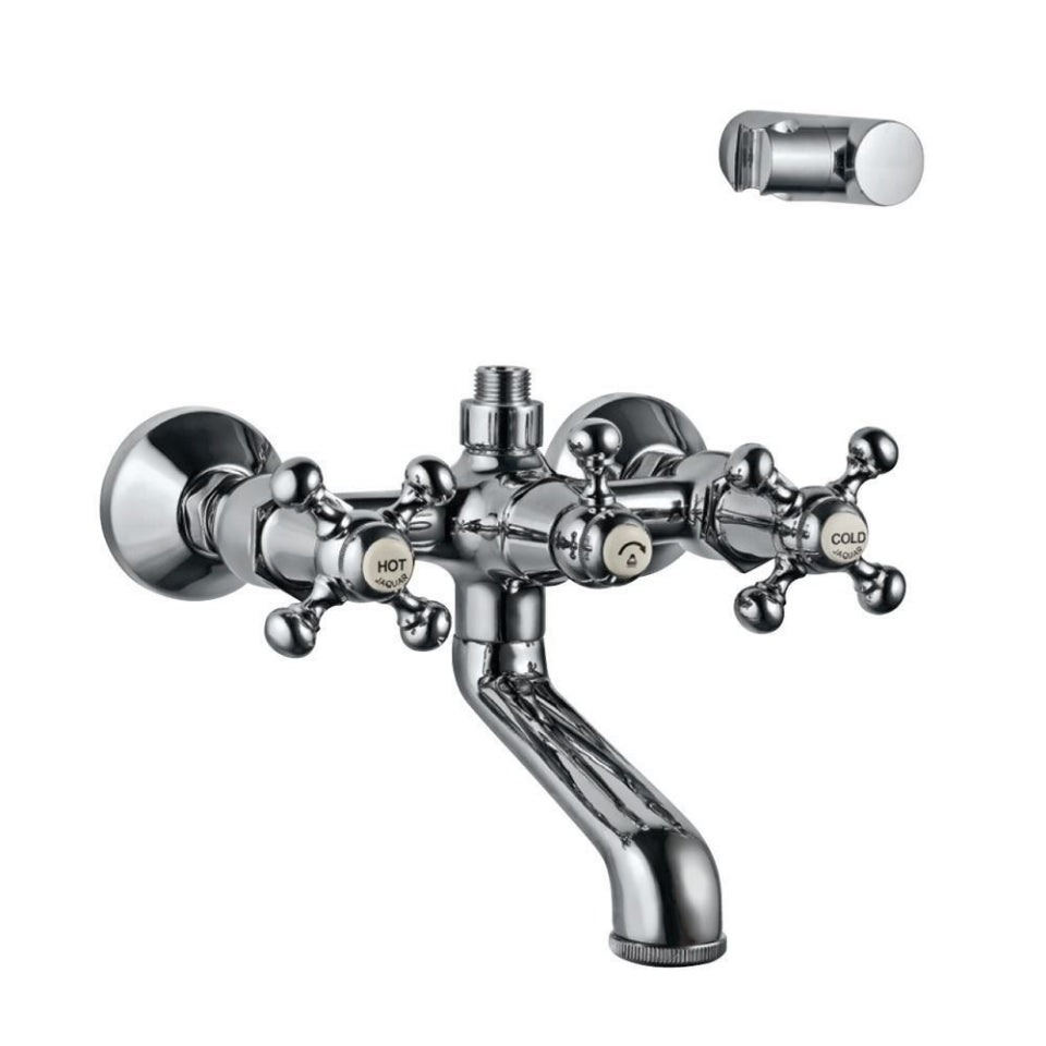 Jaquar Queens Wall Mixer - Chrome