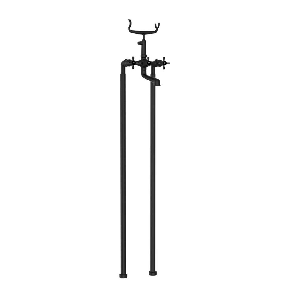 Jaquar Queens Prime Bath and Shower Mixer - Black Matt