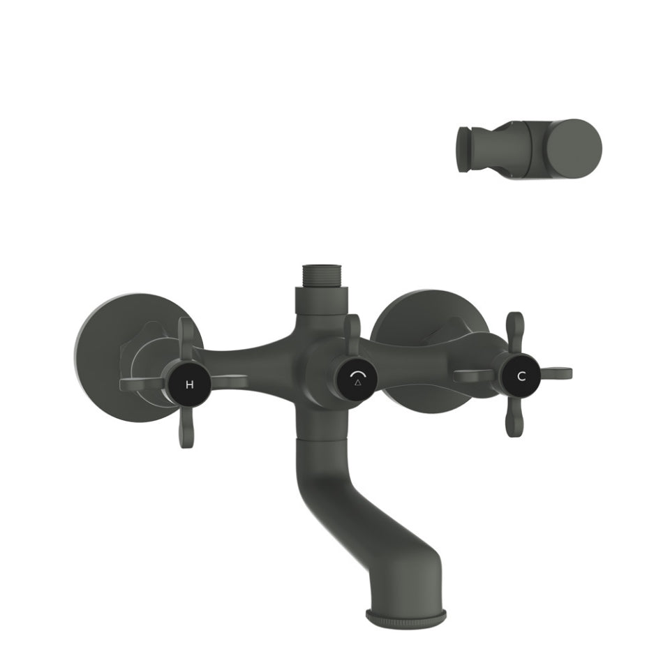 Jaquar Queens Prime Wall Mixer - Graphite
