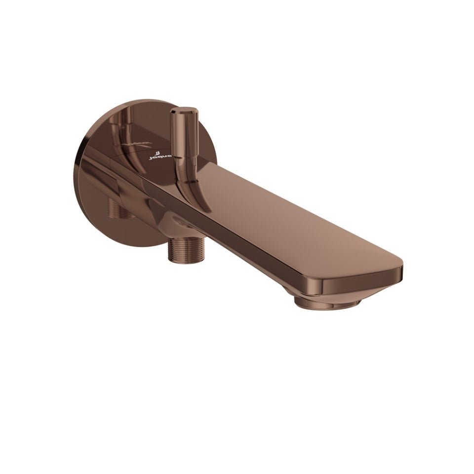 Jaquar Bathtub Spout with Button Attachment - Blush Gold Bright PVD