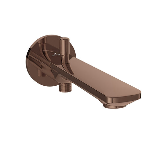 Jaquar Bathtub Spout with Button Attachment - Blush Gold Bright PVD