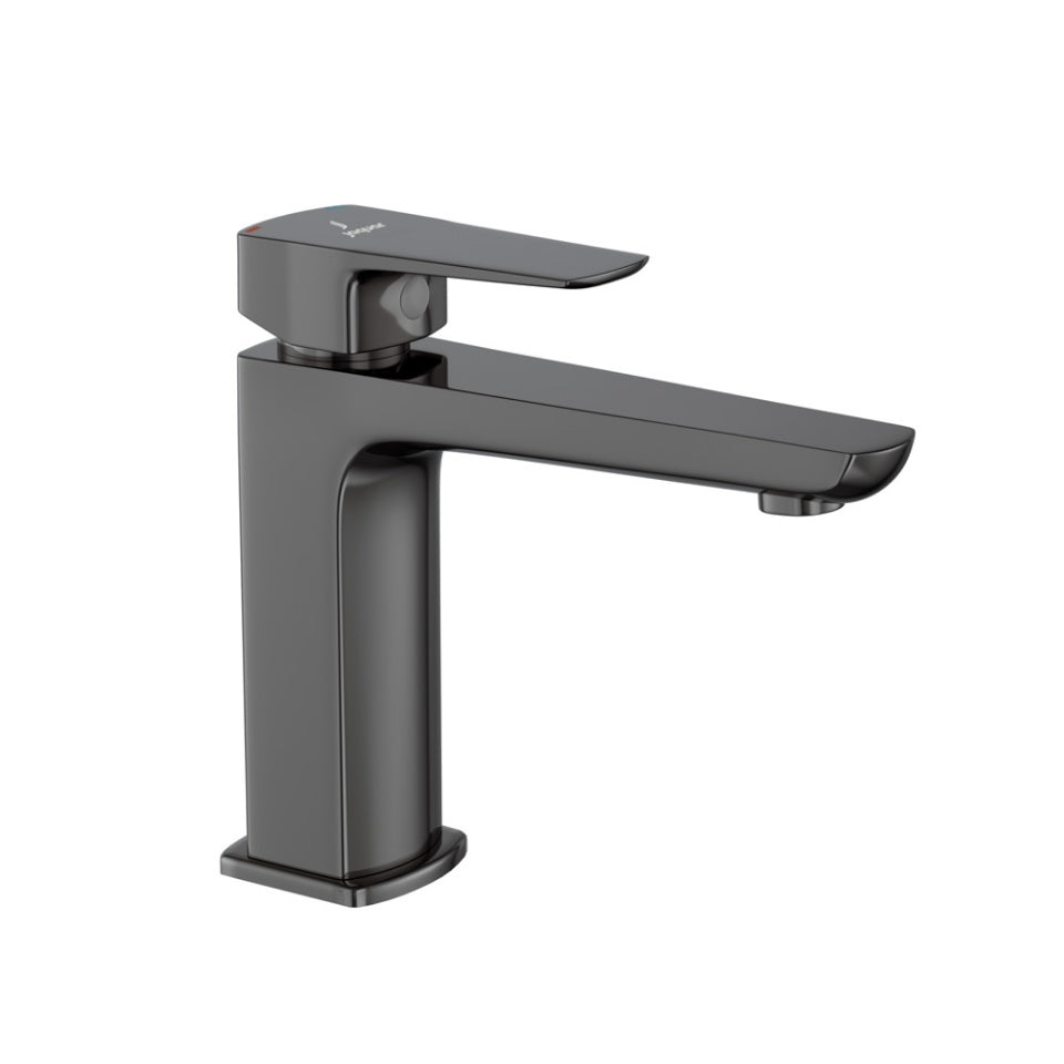 Jaquar Kubix Prime Single Lever Basin Mixer - Black Chrome