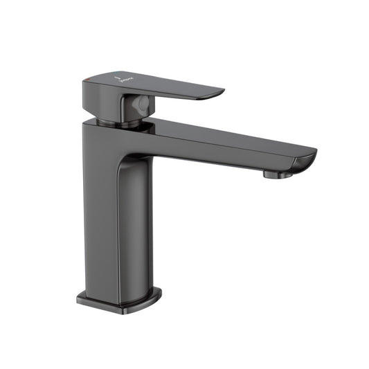 Jaquar Kubix Prime Single Lever Basin Mixer - Black Chrome