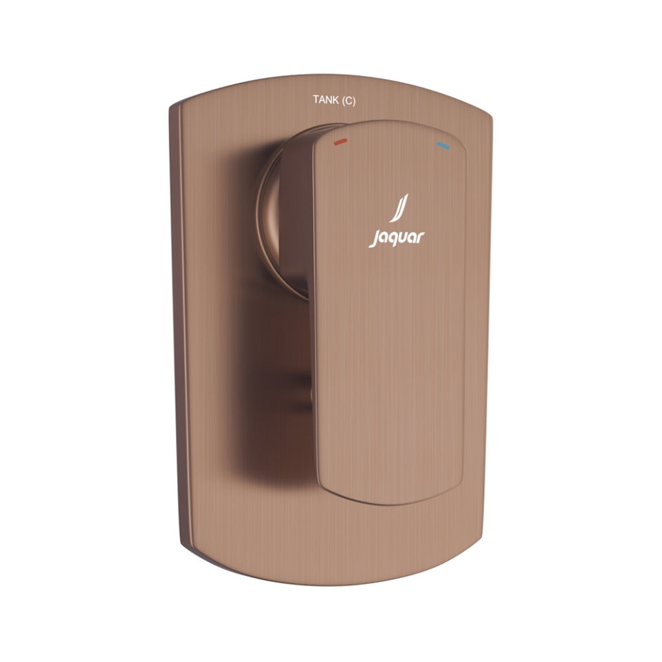 Jaquar Kubix Prime Single Lever 3-inlet Diverter - Antique Copper