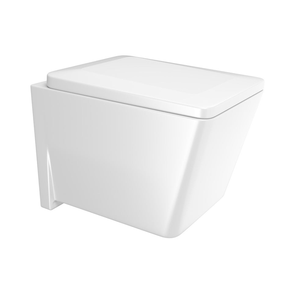 Jaquar Kubix Prime Rimless Blind Installation Wall Hung WC - White Matt