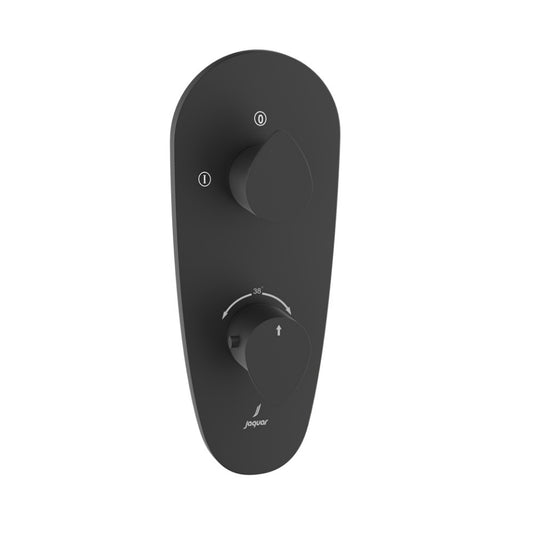 Jaquar Vignette Prime Aquamax Thermostatic Shower Mixer - Black Matt