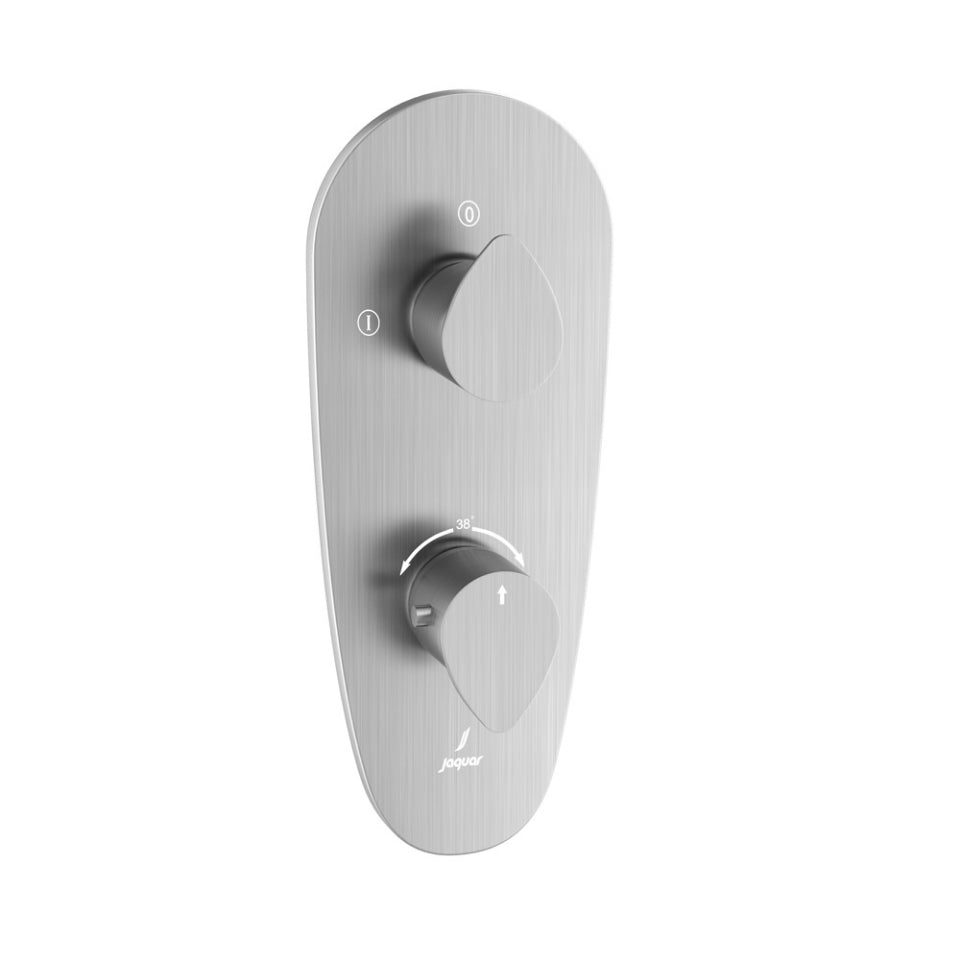 Jaquar Vignette Prime Aquamax Thermostatic Shower Mixer - Stainless Steel