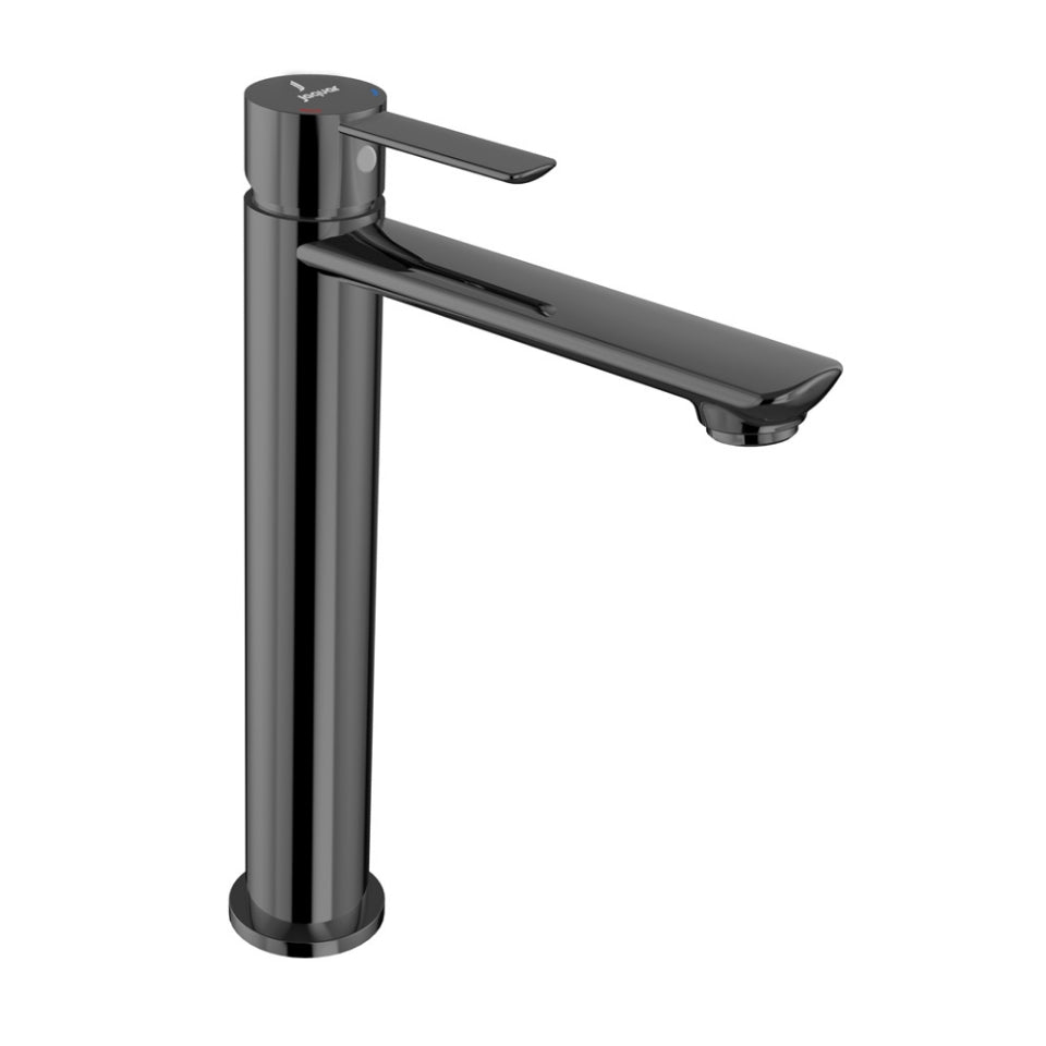 Jaquar Fusion Prime Single Lever Tall Boy - Black Chrome