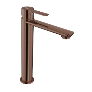 Jaquar Fusion Prime Single Lever Tall Boy - Blush Gold Bright PVD (FUP-BGP-29005BPM)
