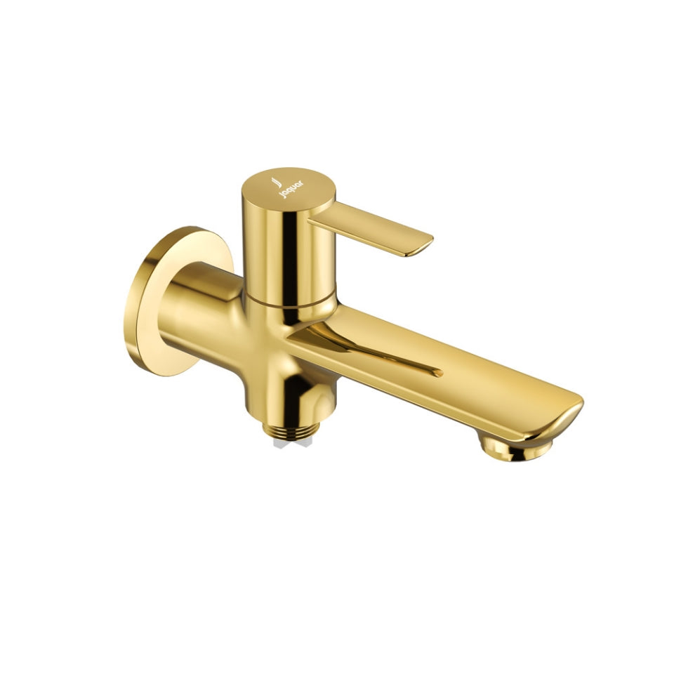Jaquar Fusion Prime 2 Way Bib Cock - Gold Bright PVD