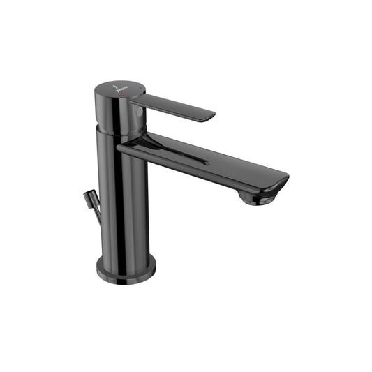 Jaquar Fusion Prime Single Lever Basin Mixer with Popup Waste - Black Chrome