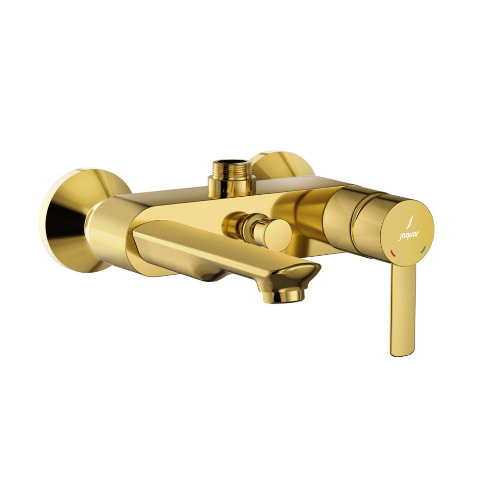 Jaquar Fusion Prime Single Lever Wall Mixer - Gold Bright PVD