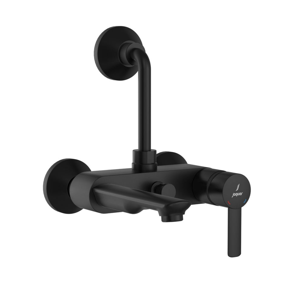 Jaquar Fusion Prime Single Lever Wall Mixer - Black Matt