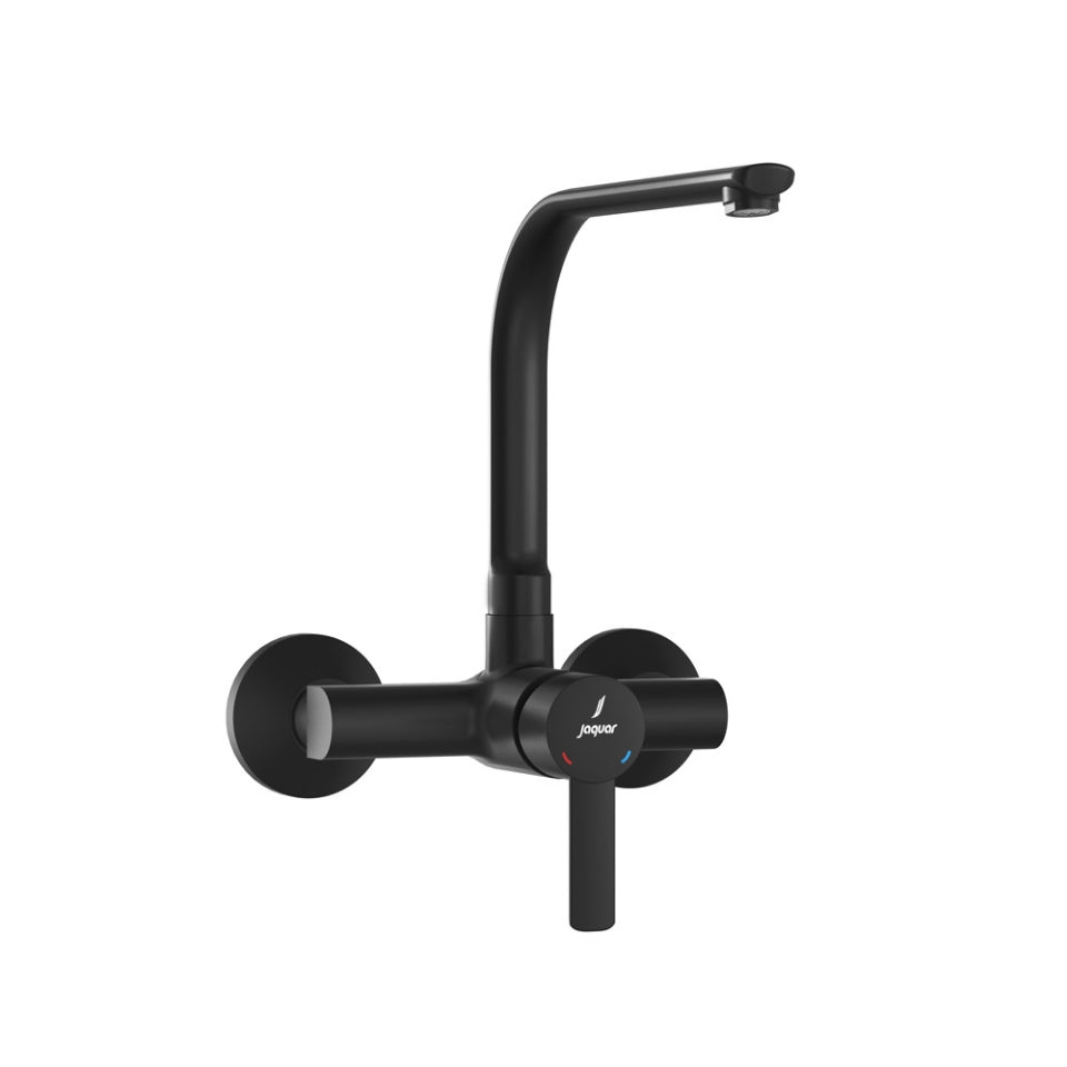 Jaquar Fusion Prime Single Lever Sink Mixer - Black Matt