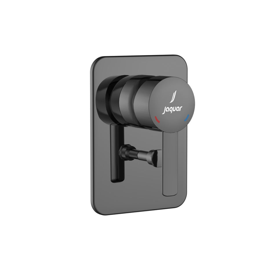 Jaquar Fusion Prime Single Lever 3-inlet Diverter Exposed parts kit - Black Chrome